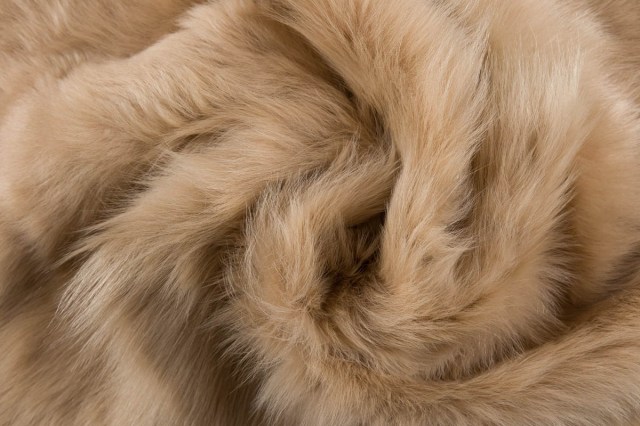 Montone agnello toscana nappato double face shearling pelo lungo beige tono su tono